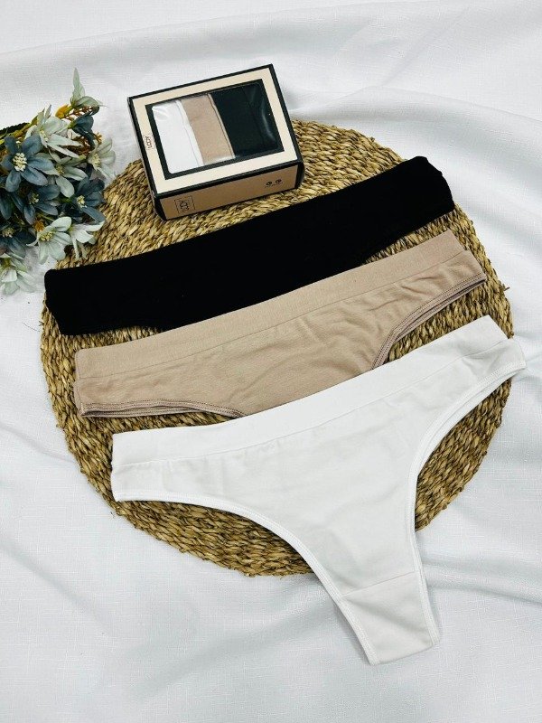 Producto - Art. 9200- LODY- PACK X3 Colaless Algodón con Cintura