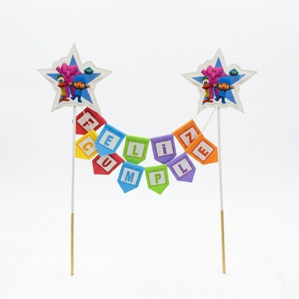 Producto - Topper banderin Pocoyo