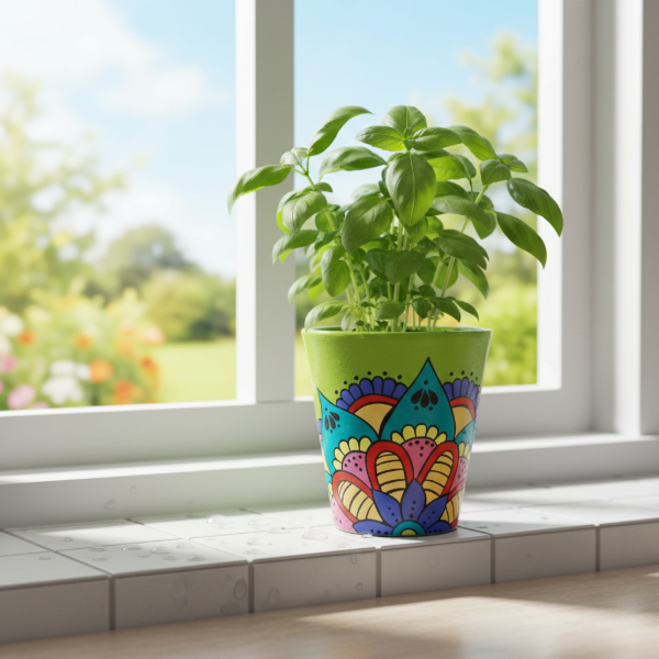 Producto - MACETA DE BARRO LIS - LIMA