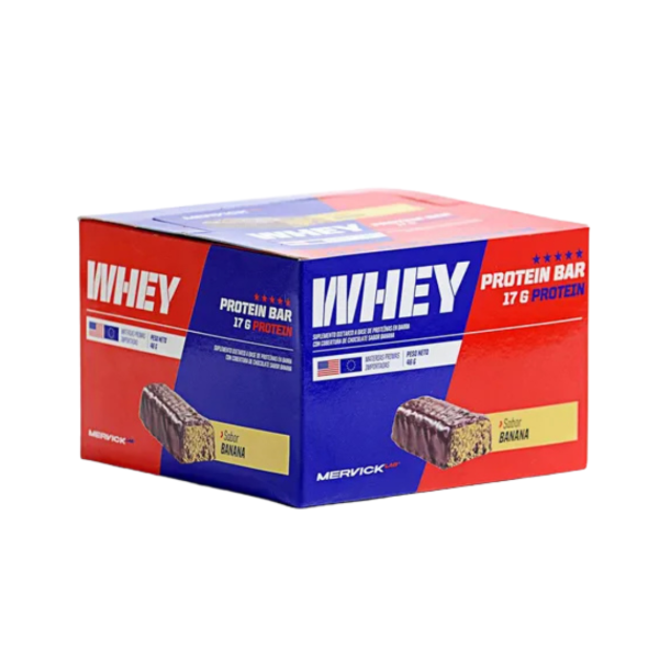 Producto - CAJA WHEY PROTEIN BAR x12 - MERVICK