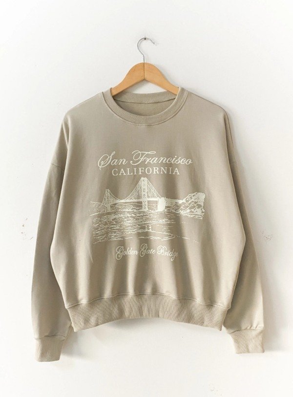 Producto - Buzo California beige (sin friza)