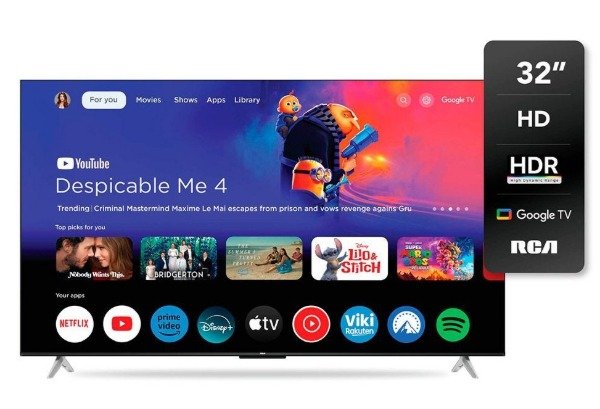 Producto - SMART TV 32" RCA GOOGLE TV R32GL 100-F