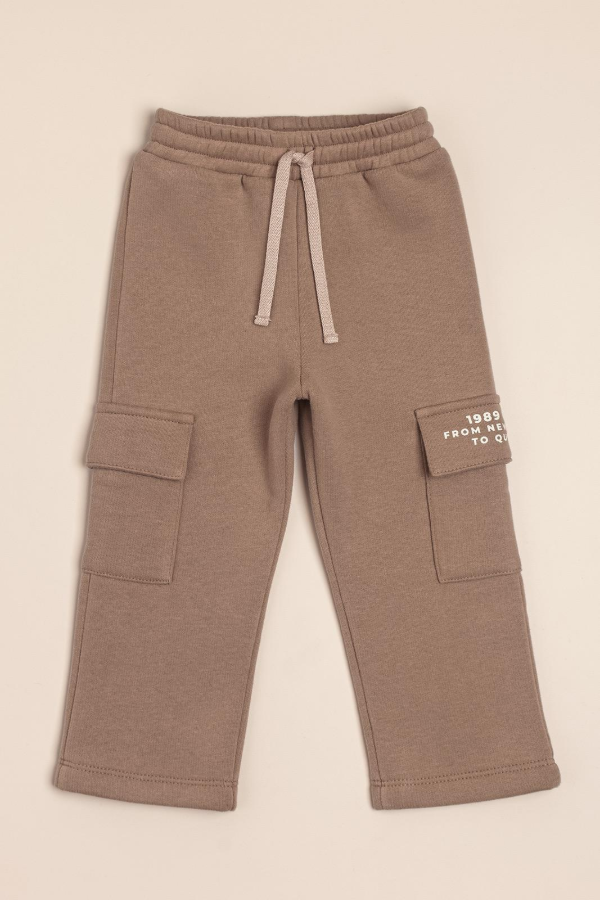 Producto - Pantalon con bolsillos laterales visón Vito ME
