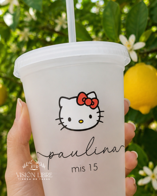 Producto - Vasos Transparentes personalizados x10u - 3