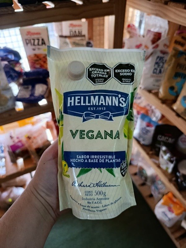 Producto - Mayonesa Hellmanns Vegana 500g