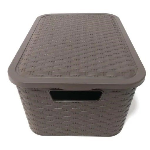 Producto - Organizador canasto símil mimbre n2