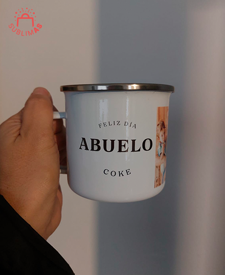 Producto - Jarrito de acero enlozada