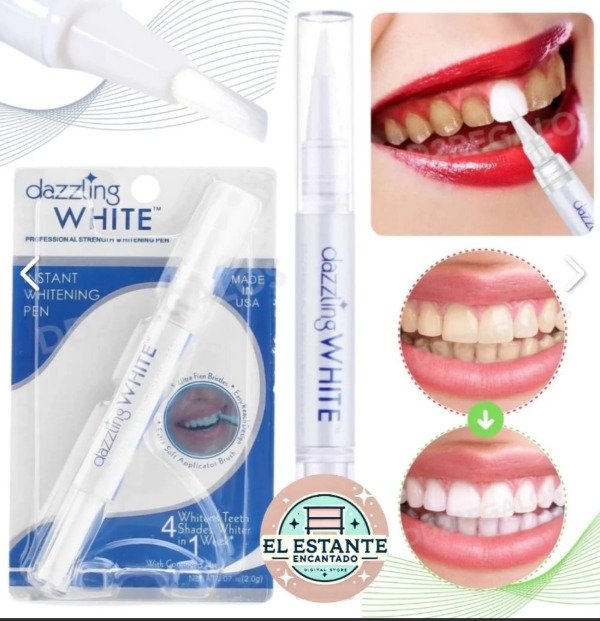 Producto - Lapiz Con Gel Blanqueador Dientes Instantaneo White Pen