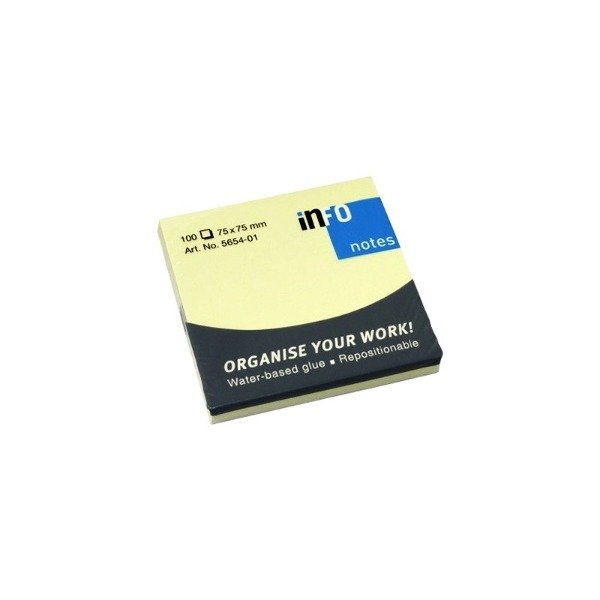 Producto - NOTAS ADHESIVAS INFO 75X75