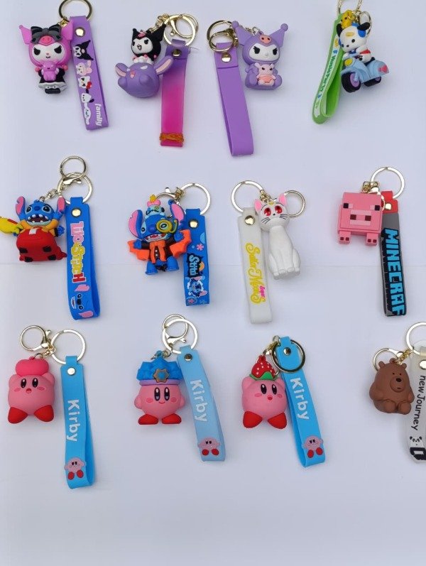 Producto - Llaveros de Goma - Anime Varios - Ingrese para elegir