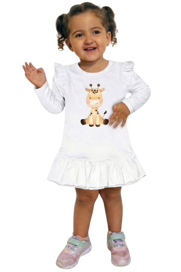 Producto - Vestido Manga Larga Jirafa