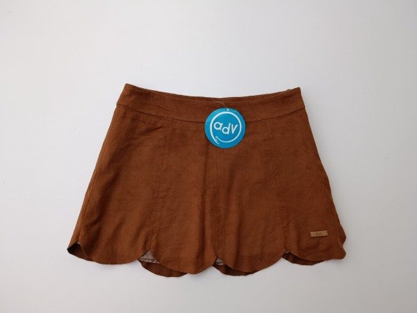 Producto - POLLERA DE GAMUZA MARCA ADVANCE TALLE 8