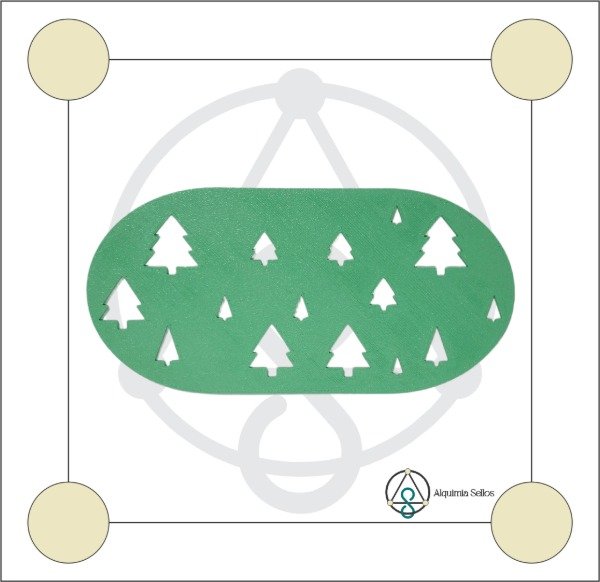 Producto - Stencil - Navidad - Arbolitos 02