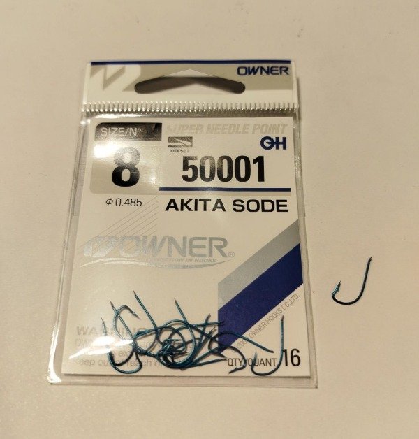 Producto - ANZUELO OWNER AKITA SODE EN SOBRE