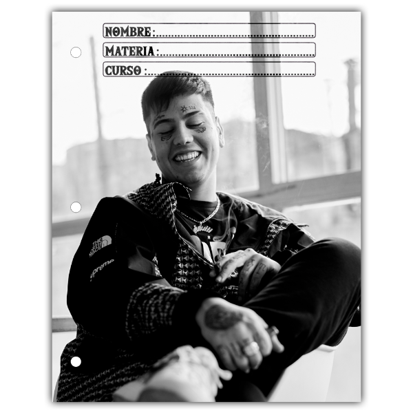 Producto - Carátula Separadores N3 Duki Diseño 5