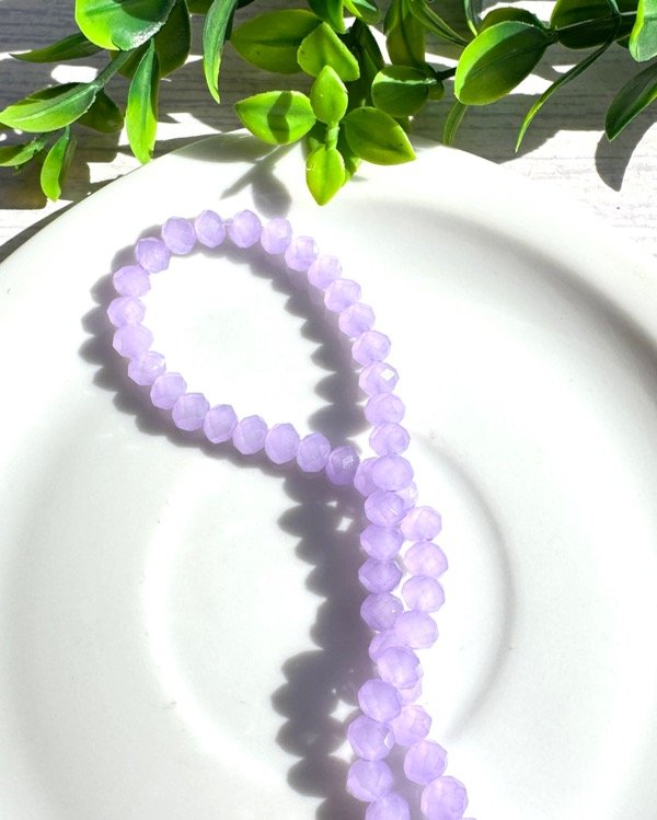 Producto - TIRA CRISTAL LILA OPAL 6MM