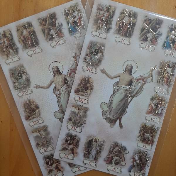 Producto - Estampa en oro Vía Crucis - 1