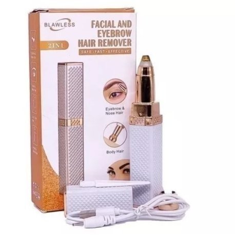 Producto - DEPILADORA FACIAL RECARGABLE 2 EN 1