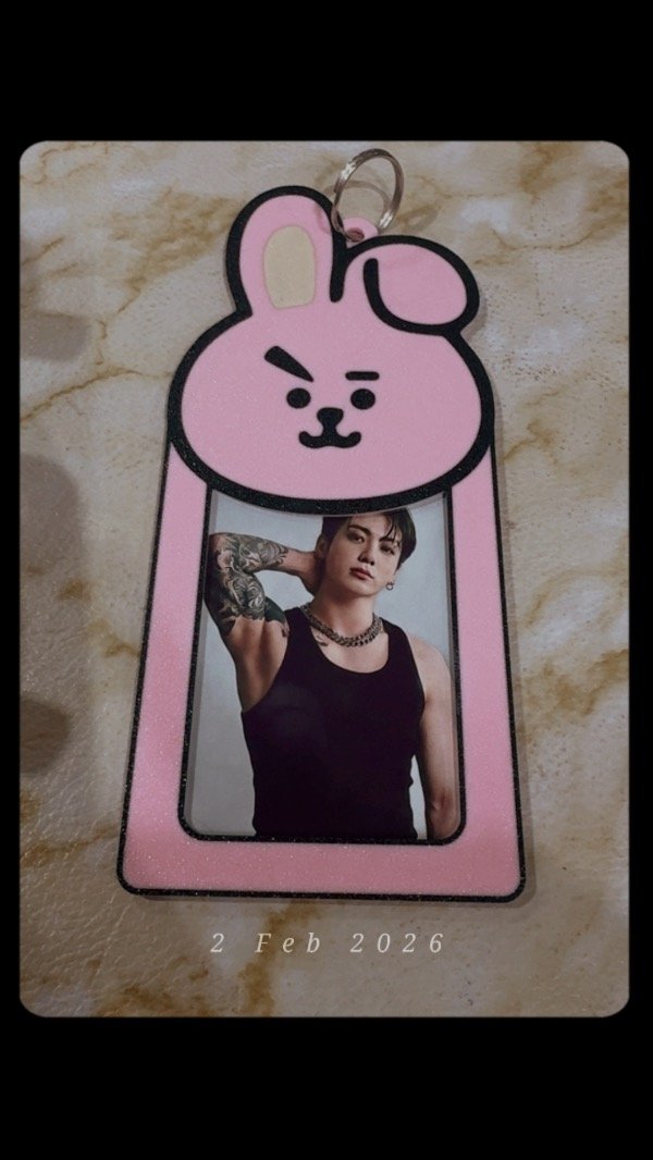 Producto - HOLDER PARA LA MOCHILA CON FOTO BTS