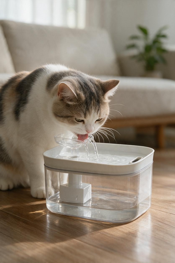 Producto - BEBEDERO FUENTE DE AGUA GATITO - 0