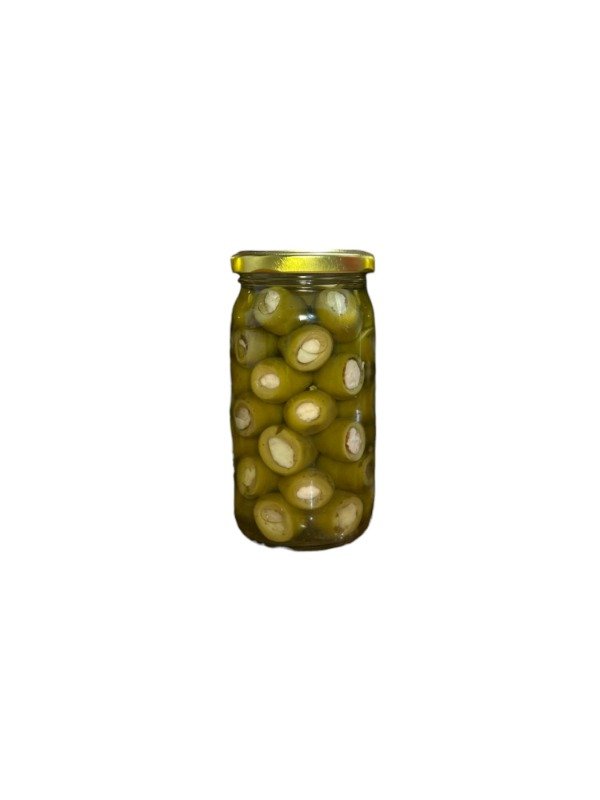 Producto - Aceitunas Verdes Rellenas con Nuez - Hilal (La Rioja) x200gr