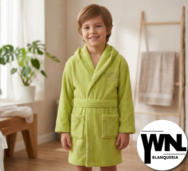 Producto - BATA DE NIÑOS CORAL FLEEC.
