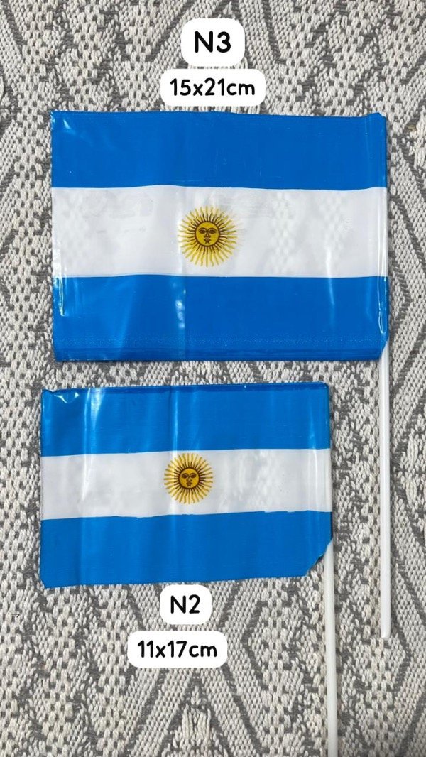 Producto - Banderitas plásticas n2 y n3