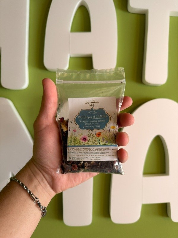Producto - Paseo por el campo Blend de té 25gr Los Caminos del Té