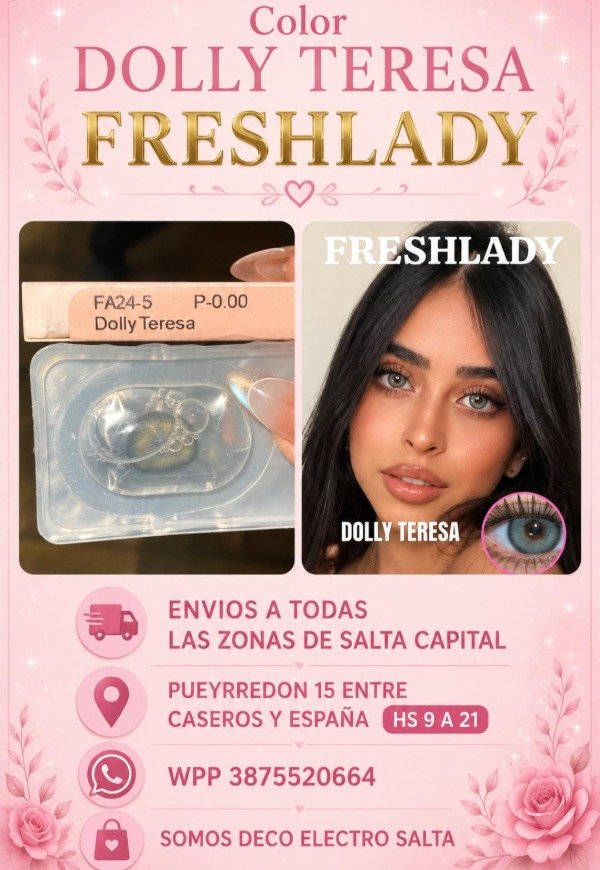 Producto - Dolly Teresa FRESHLADY lente de contacto