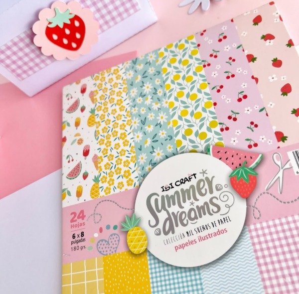 Producto - Papel Para Scrapbook "Summer Dreams" - Ibicraft