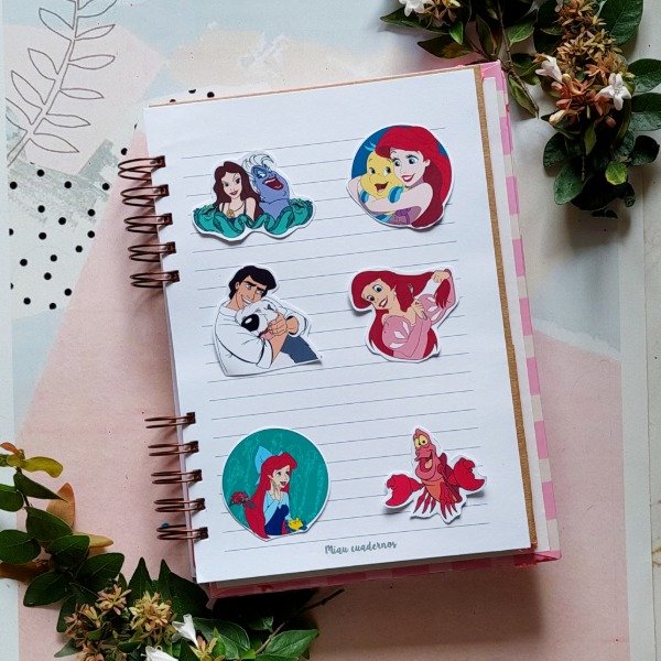 Producto - Stickers sirenita ariel