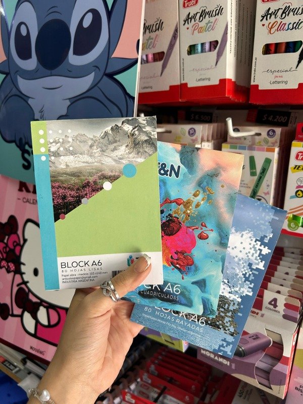 Producto - Block A6 TN 80hjs