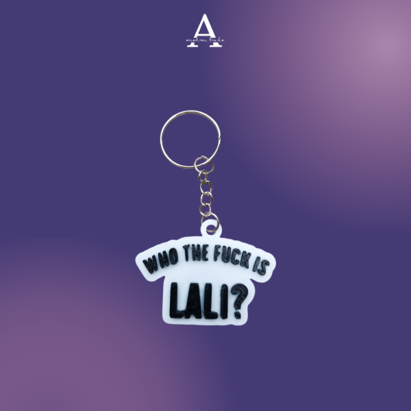 Producto - Llavero WHO THE FUCK IS LALI