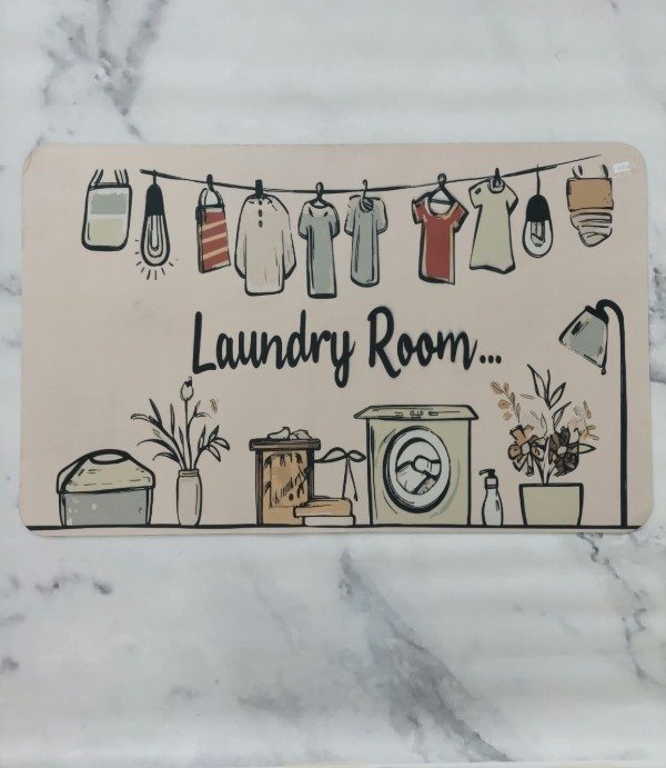 Producto - Felpudo absorbente Laundry Room 50X80