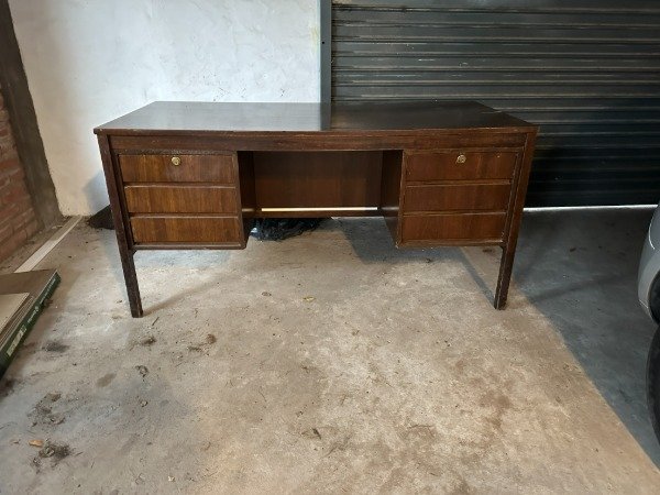 Producto - ESCRITORIO CON CAJONES 150x70x74 DET ENCHAPADO #11867