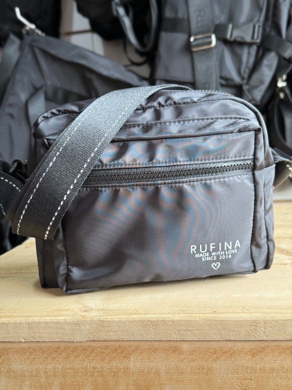 Producto - Morral Mora con tira de glitter