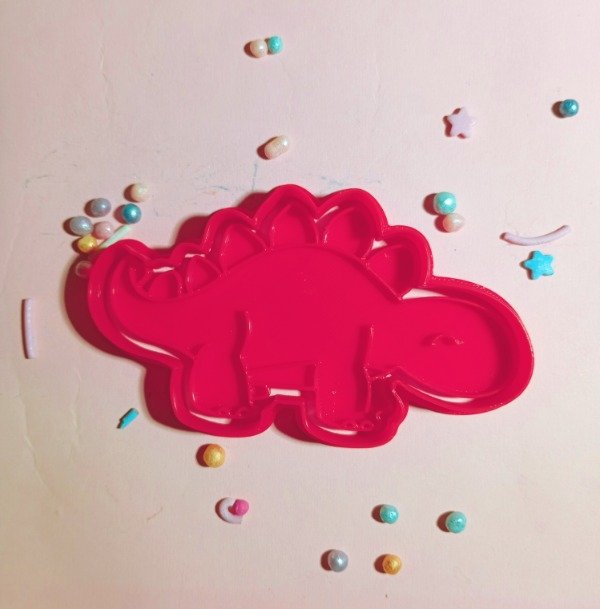 Producto - Cortante 3D con sello dinosaurio 1