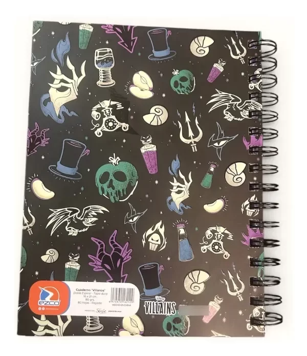Producto - Cuaderno Disney A5 16x21 tapa dura x 80 hojas - 6