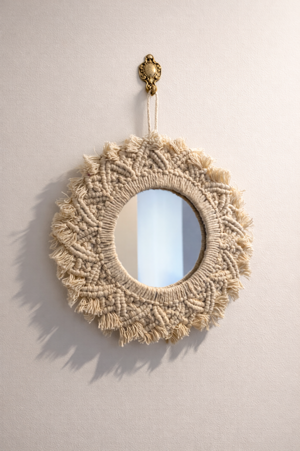Producto - Espejo Macramé