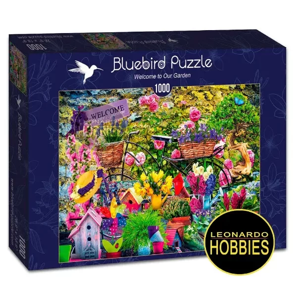 Producto - Bienvenidos a Nuestro Jardín 1000 Piezas Bluebird 70493