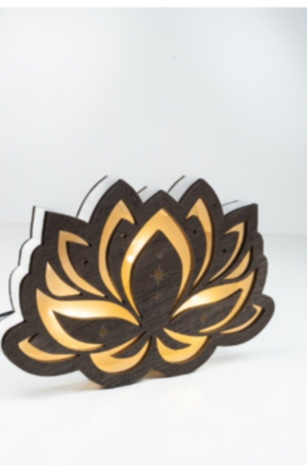 Producto - Velador Led Flor de Loto - 0