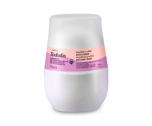 Producto - Desodorante Roll On Antitranspirante Prebiótico Tododia Avellana y Casis 70 ml