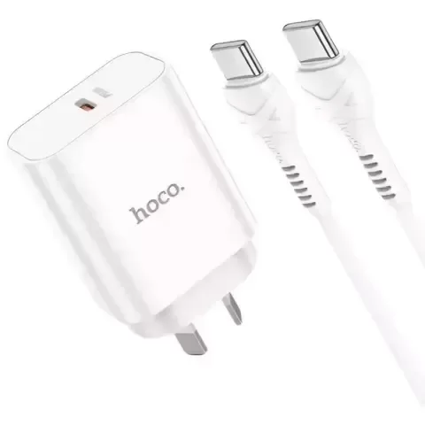 Producto - FUENTE HOCO DC49 PD 20W C/CABLE TIPO C A TIPO C