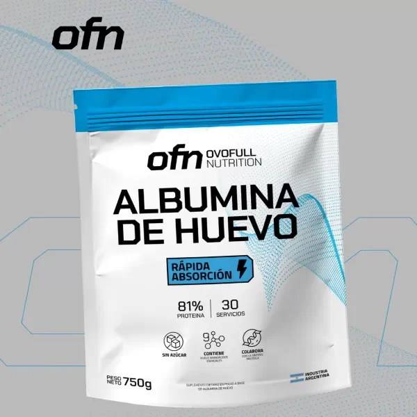 Producto - Albumina Hidrolizada 750Grs Ovofull