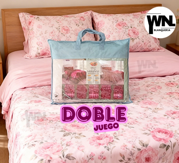 Producto - SABANAS TORERO DOBLES 2Y1/2 PL. FULL