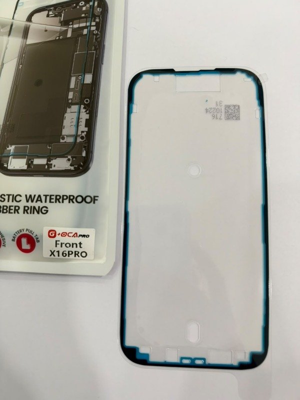 Producto - STICKER SELLO DE AGUA -DISPLAY- IPHONE 16 PRO (G-OCA PRO)