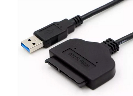 Producto - Adaptador usb 3.0 a sata 2.5 -black -Netmak (NM-SATA3)