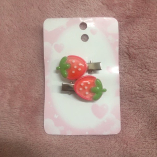 Producto - Hebilla frutilla rosa