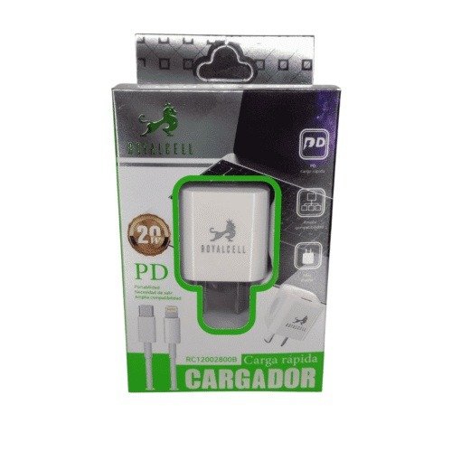 Producto - CARGADOR 2.8A TIPO C A IPHONE