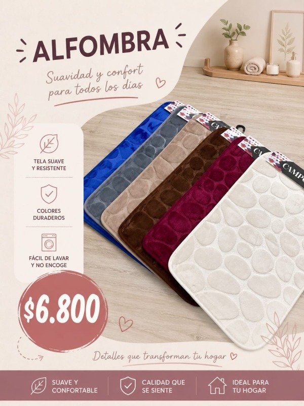 Producto - ALFOMBRA PARA BAÑO